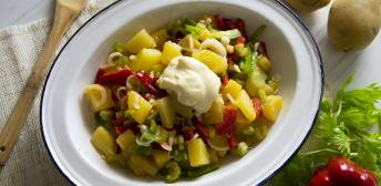 Ensalada de patata vegana