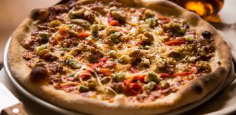 Pizza Gorgonzola y nueces