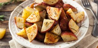 Patatas con romero y limón
