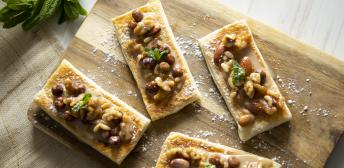 Hojaldre con frutos secos