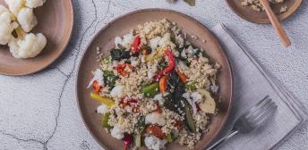 Menestra de hortalizas con quinoa