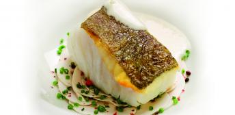 Bacalao con champiñones y queso Tou dels Til·lers