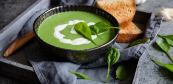 Espinacas a la crema en Thermomix
