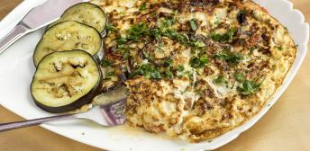 Tortilla de berenjenas