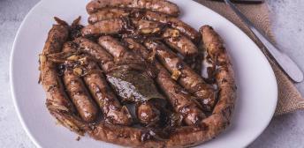 Salchichas a la cerveza