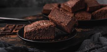 Brownie de cerveza negra