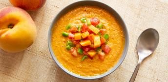 Gazpacho de melocoton