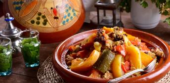 Receta de cuscús de Fez con siete verduras, de Najat Kaanache