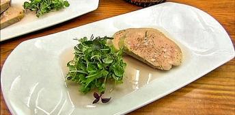 Foie con pacharán