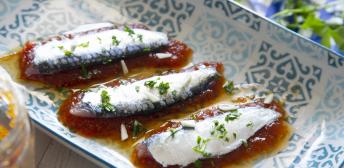 Sardinas marinadas