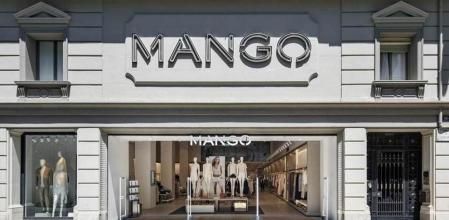 Fachada de la nueva tienda de Mango en Rambla Catalunya de Barcelona