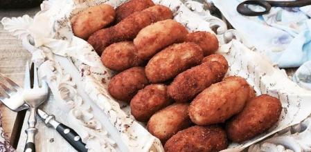 Croquetas de jamón y pollo