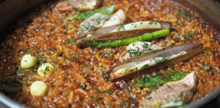 El arroz senyoret de La Mar Salada