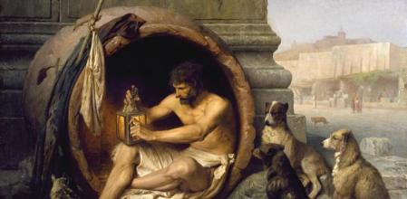 Diógenes de Sínope, filósofo.