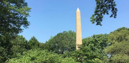 La aguja de Cleopatra en Central Park, Nueva York.