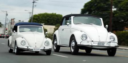 Este peculiar Volkswagen Beetle hace que el original parezca una miniatura.