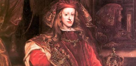 Carlos II como gran maestre de la Orden del Toisón de Oro, por Juan Carreño de Miranda.