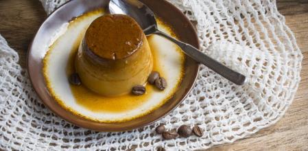 Flan de café