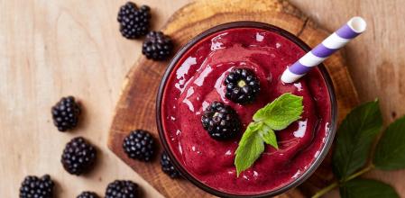 Smoothie de moras