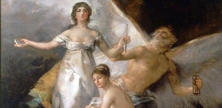 'La Verdad, el Tiempo y la Historia', una alegoría de Francisco de Goya.