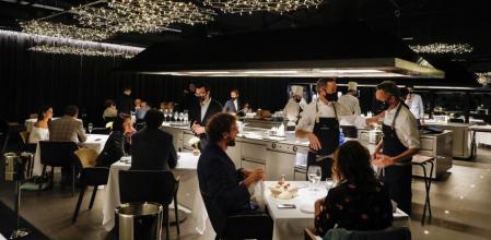 Un servicio en el restaurante Cocina Hermanos Torres