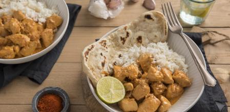 Pollo con salsa de yogur