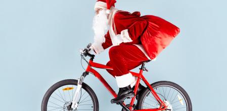 Regalos de Navidad sobre ruedas.