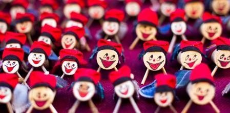 05 - 12 - 2012 / Espinelves / Fira de l'Avet d'espinelves / Caga Tio de Nadal / Foto: Llibert Teixido