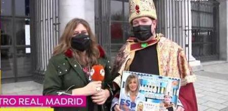 Un fan comparte un décimo de la Lotería de Navidad con Susanna Griso, “aunque ella no lo sepa”