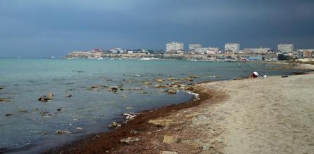 Ciudad de Aktau, en Kazajstán, a orillas del Mar Caspio. Una de las zonas que podrías estar más afectadas si los pronósticos de disminución del mar se cumplen.