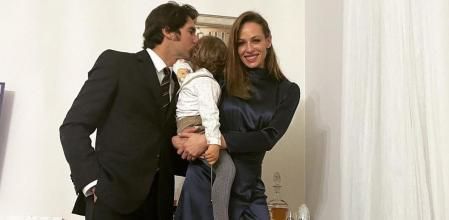 Eva González y Cayetano Rivera junto a su hijo Cayetano