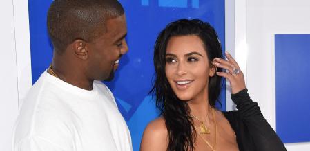 Kanye West y Kim Kardashian