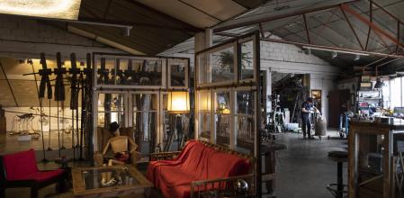 Uno de los estudios del distrito cultural de l'Hospitalet de Llobregat