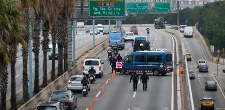 Control de movilidad de los Mossos d'Esquadra&nbsp;