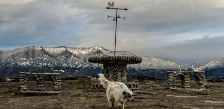 Bellmunt, Cabrerès, visto desde Manlleu.
