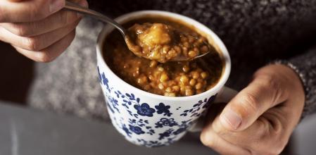 Sopa de lentejas