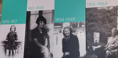 Exposición sobre la poeta y compositora catalana Palmira Jaquetti en el Museu de la Mediterrània de Torroella de Montgrí.