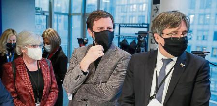 Puigdemont defiende su inmunidad en el Parlamento Europeo