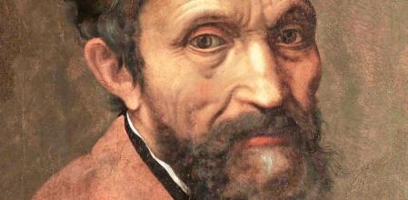 ‘Retrato de Miguel Ángel' por Daniele da Volterra, ca. 1544