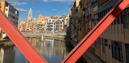 Girona desde el puente.