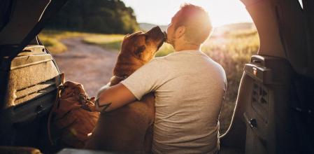 Existen numerosas personas que habitualmente viajan en coche con su perro