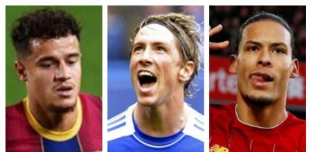 Coutinho, Torres y Van Dijk, fichados en el mercado de invierno.