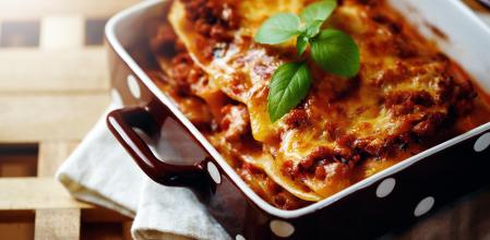 Lasaña boloñesa