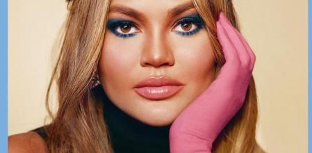 La modeo Chrissy Teigen en la portada de la revista Glamour