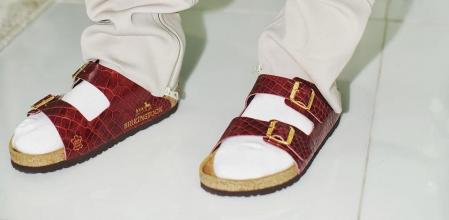 El rapero Future con el exclusivo par de sandalias