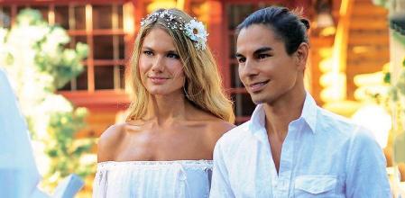 Julio Iglesias Jr.y Charisse Verhaert, renovaron sus votos matrimoniales en una original ceremonia en el lago Tahoe.