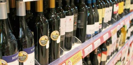 VINO, BOTELLAS ALCOHOL, SUPERMERCADO EUROPA PRESS (Foto de ARCHIVO) 27/11/2012