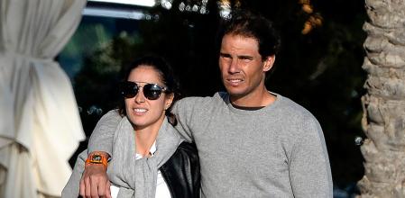 Rafa Nadal y Mery Perelló en Palma de Mallorca
