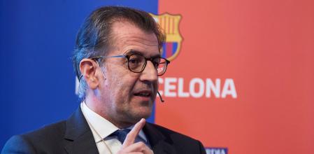 Toni Freixa en el debate de Barça TV