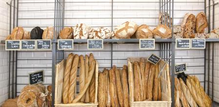 Baguettes de la panadería Cherrier en París